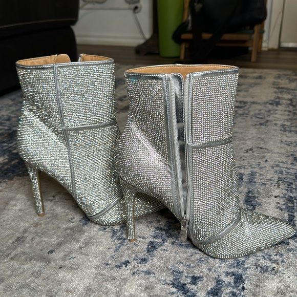 Rhinestone Booties. 4 weeks old! Never Worn! - Picture 8 of 16